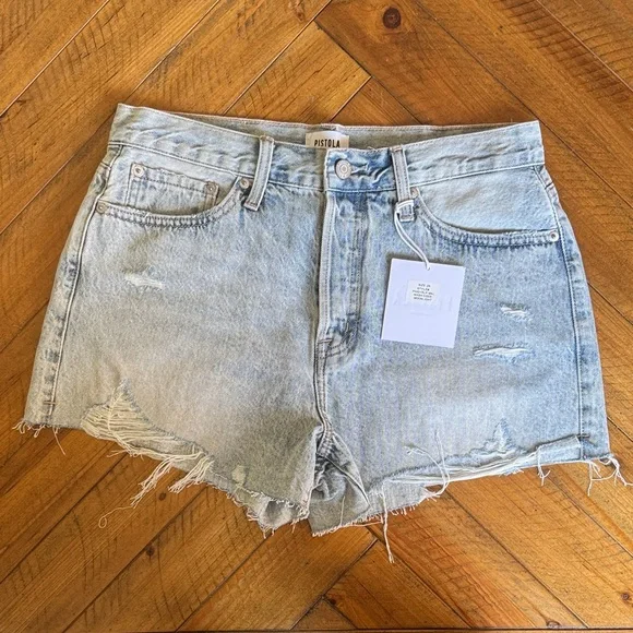 NWT PISTOLA Nova Denim Shorts - Picture 3 of 12